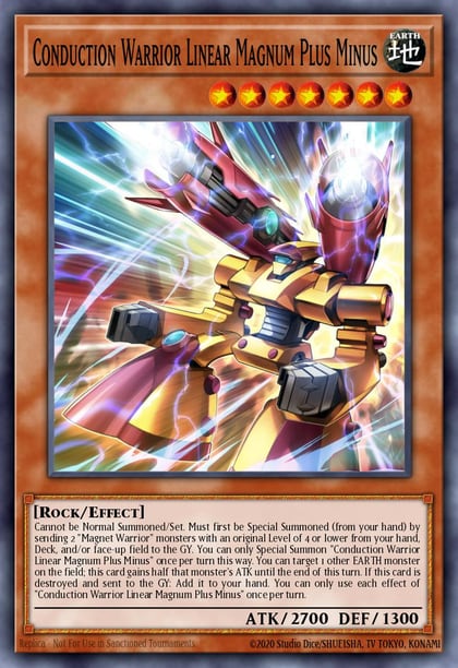 Conduction Warrior Linear Magnum Plus Minus, Burst Protocol BPRO-EN099