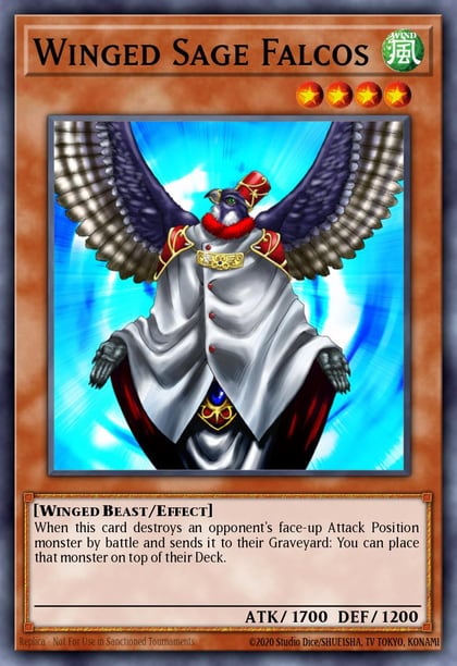 Winged Sage Falcos, Battle Pack 2: War of the Giants Round 2 BPW2-EN007