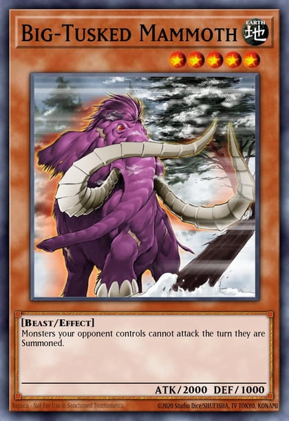 Big-Tusked Mammoth, Battle Pack 2: War of the Giants Round 2 BPW2-EN013