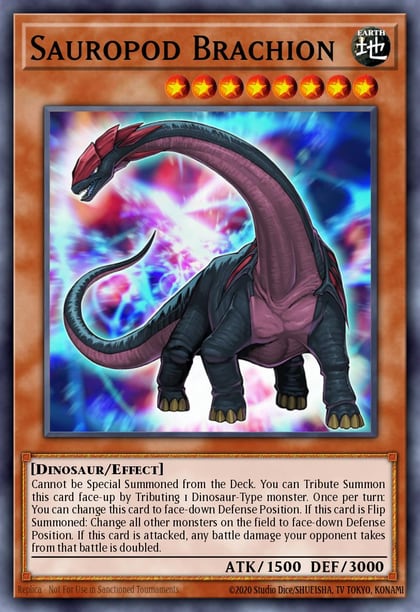 Sauropod Brachion, Battle Pack 2: War of the Giants Round 2 BPW2-EN027