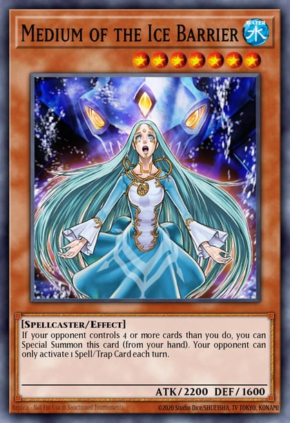 Medium of the Ice Barrier, Battle Pack 2: War of the Giants Round 2 BPW2-EN031