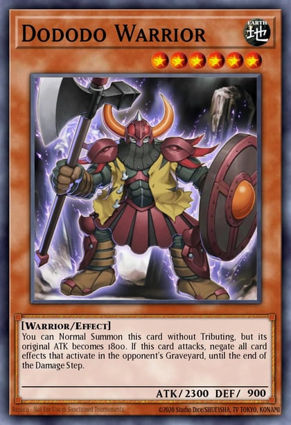 Dododo Warrior, Battle Pack 2: War of the Giants Round 2 BPW2-EN059