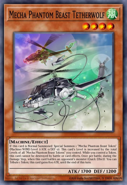 Mecha Phantom Beast Tetherwolf, Battle Pack 2: War of the Giants Round 2 BPW2-EN060