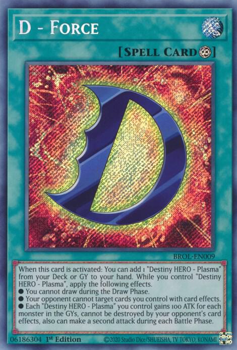 D - Force, Brothers of Legend BROL-EN009