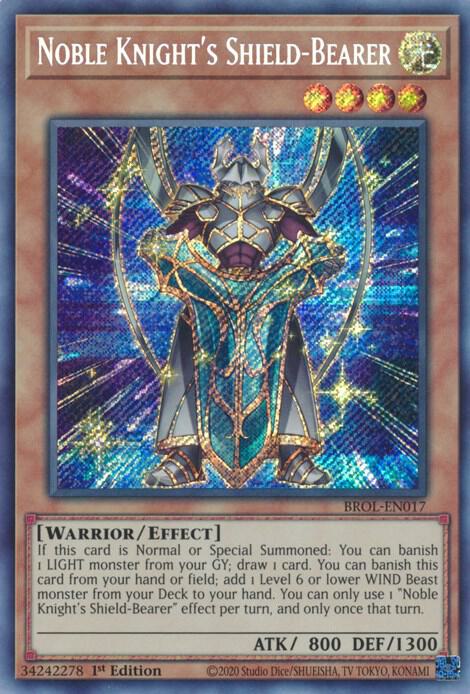 Noble Knight's Shield-Bearer, Brothers of Legend BROL-EN017