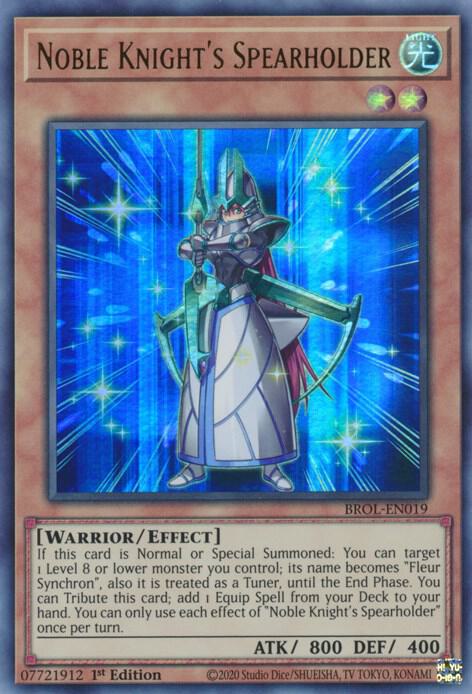 Noble Knight's Spearholder, Brothers of Legend BROL-EN019