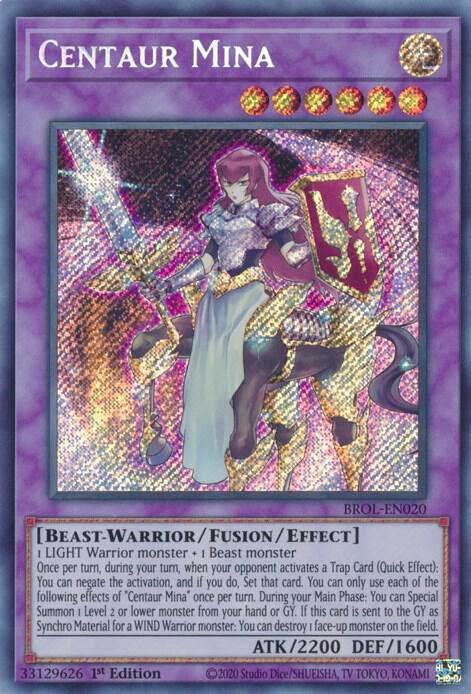 Centaur Mina, Brothers of Legend BROL-EN020