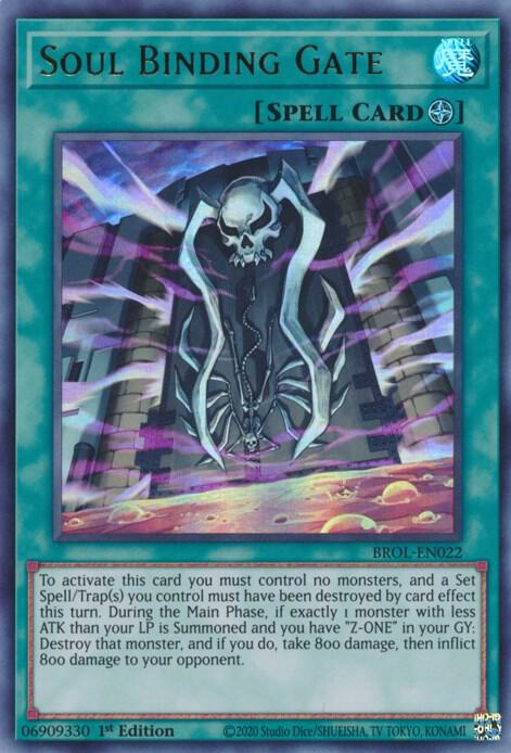 Soul Binding Gate, Brothers of Legend BROL-EN022