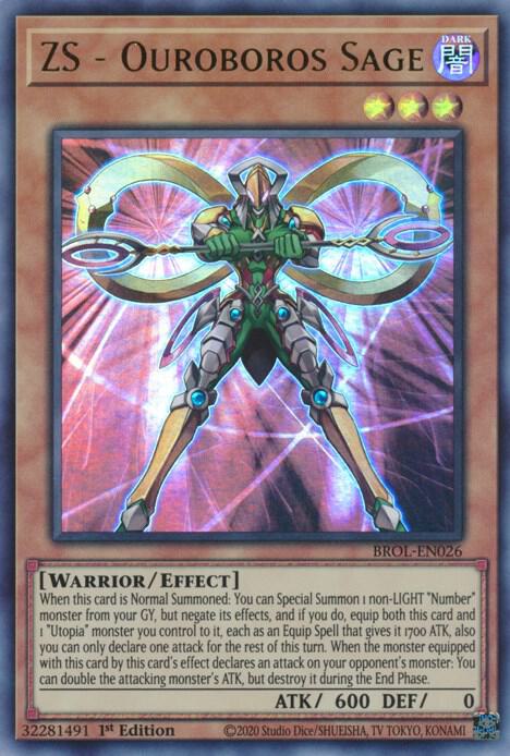 ZS - Ouroboros Sage, Brothers of Legend BROL-EN026