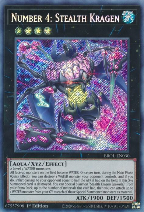 Number 4: Stealth Kragen, Brothers of Legend BROL-EN030