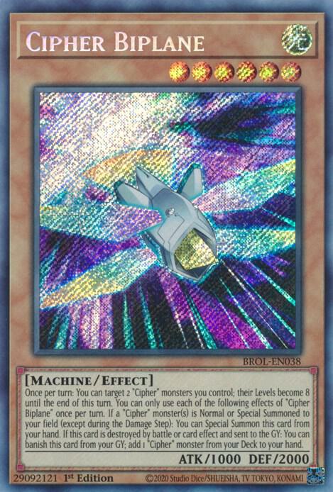 Cipher Biplane, Brothers of Legend BROL-EN038