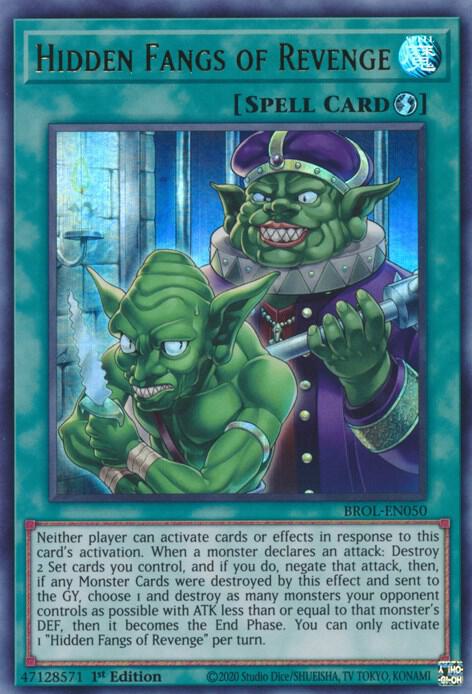 Hidden Fangs of Revenge, Brothers of Legend BROL-EN050