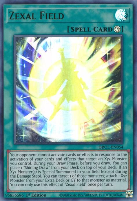 Zexal Field, Brothers of Legend BROL-EN054