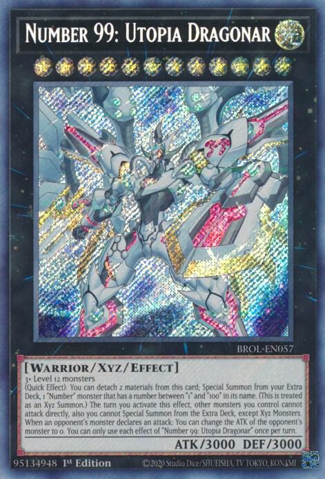 Number 99: Utopia Dragonar, Brothers of Legend BROL-EN057