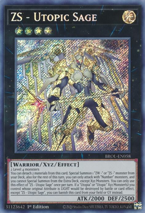 ZS - Utopic Sage, Brothers of Legend BROL-EN058