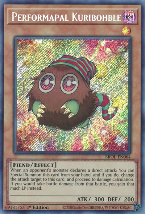 Performapal Kuribohble, Brothers of Legend BROL-EN064