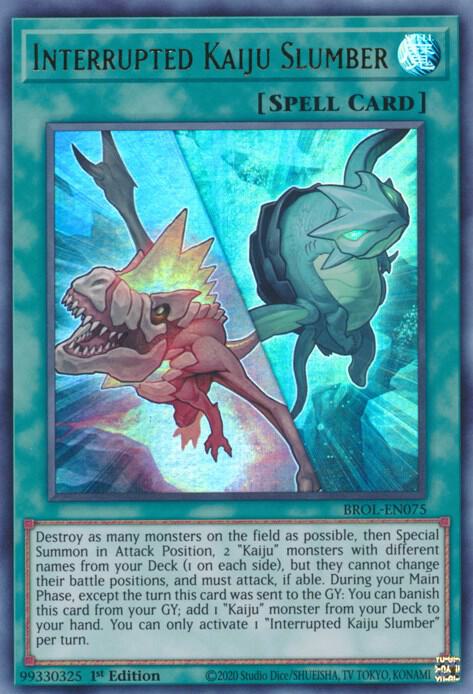 Interrupted Kaiju Slumber, Brothers of Legend BROL-EN075