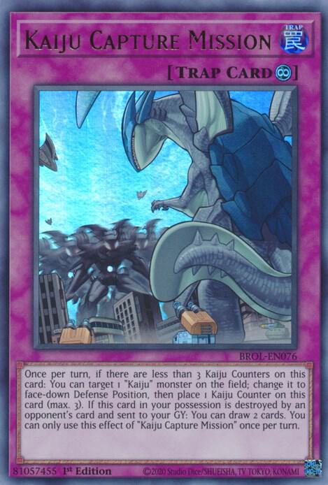 Kaiju Capture Mission, Brothers of Legend BROL-EN076