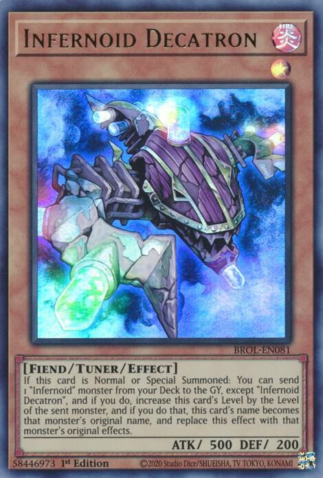 Infernoid Decatron, Brothers of Legend BROL-EN081