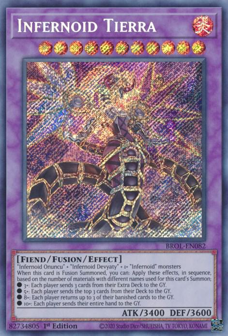 Infernoid Tierra, Brothers of Legend BROL-EN082