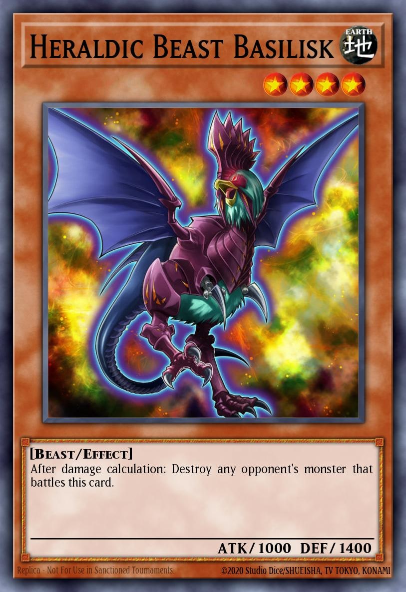 Heraldic Beast Basilisk, Cosmo Blazer CBLZ-EN013