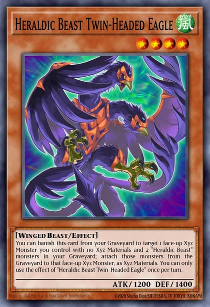 Heraldic Beast Twin-Headed Eagle, Cosmo Blazer CBLZ-EN015