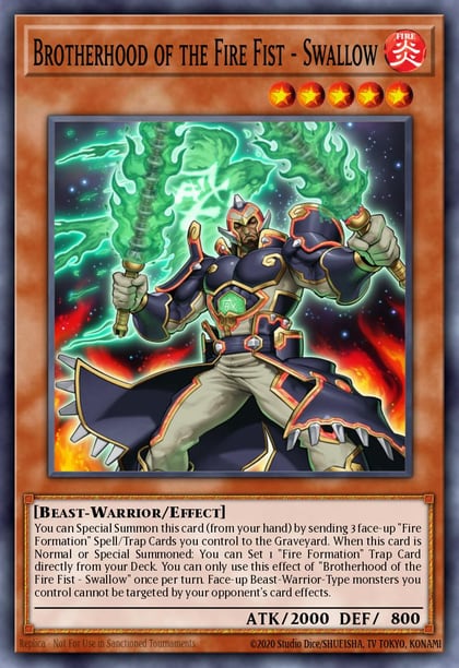 Brotherhood of the Fire Fist - Swallow, Cosmo Blazer CBLZ-EN027