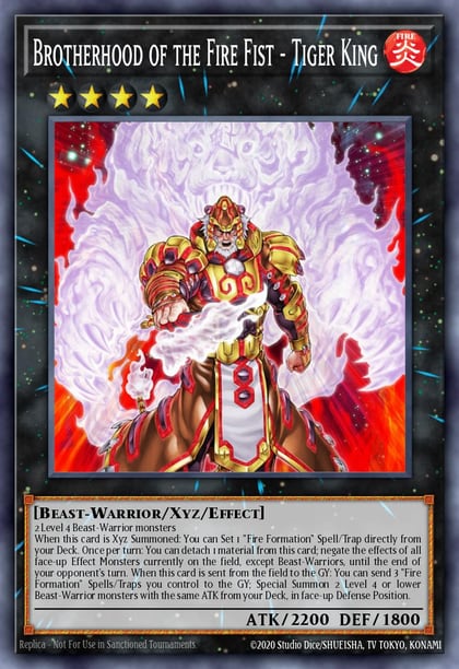 Brotherhood of the Fire Fist - Tiger King, Cosmo Blazer CBLZ-EN048