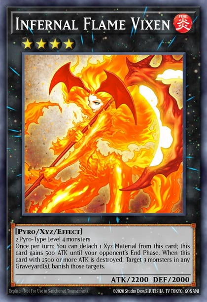 Infernal Flame Vixen, Cosmo Blazer CBLZ-EN087