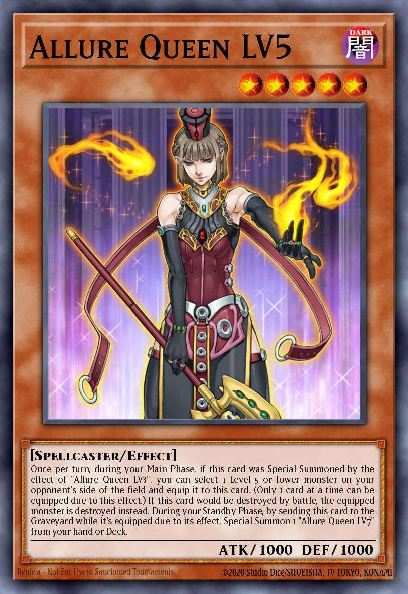 Allure Queen LV5, Cyberdark Impact CDIP-EN007