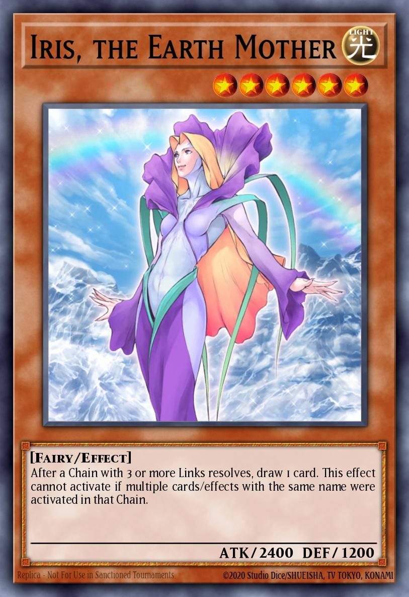 Iris, the Earth Mother (UTR), Cyberdark Impact CDIP-EN025