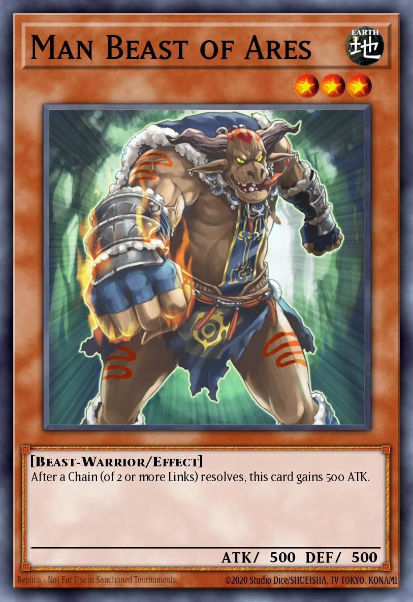 Man Beast of Ares, Cyberdark Impact CDIP-EN030