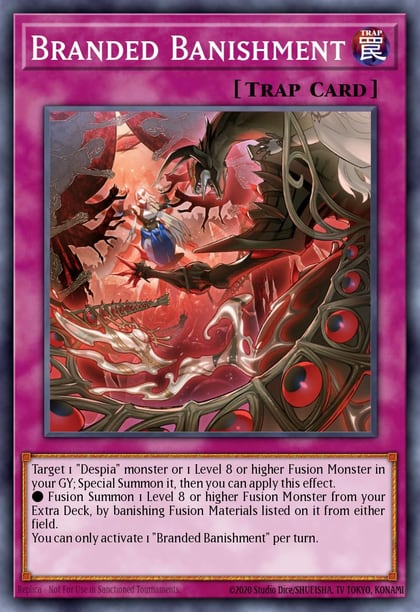 Branded Banishment, THE CHRONICLES DECK: The Fallen & The Virtuous (All-Foil Edition) CH01-EN035