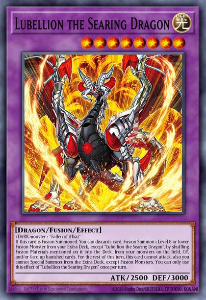 Lubellion the Searing Dragon, THE CHRONICLES DECK: The Fallen & The Virtuous (All-Foil Edition) CH01-EN044