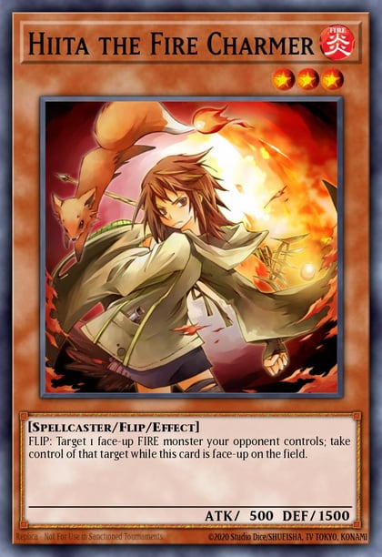 Hiita the Fire Charmer, THE CHRONICLES DECK: Spirit Charmers (All-Foil Edition) CH02-EN002