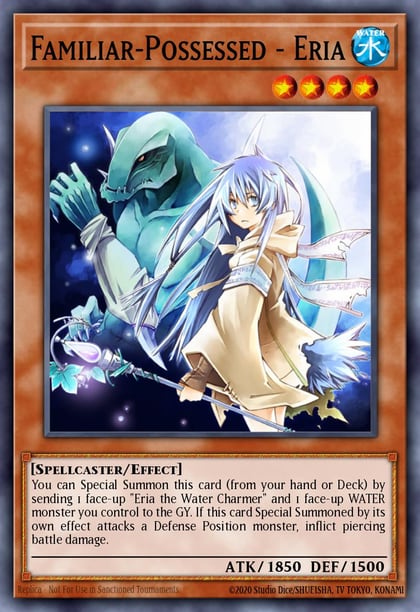 Familiar-Possessed - Eria, THE CHRONICLES DECK: Spirit Charmers (All-Foil Edition) CH02-EN005