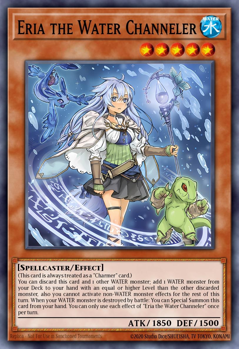 Eria the Water Channeler, THE CHRONICLES DECK: Spirit Charmers (All-Foil Edition) CH02-EN009