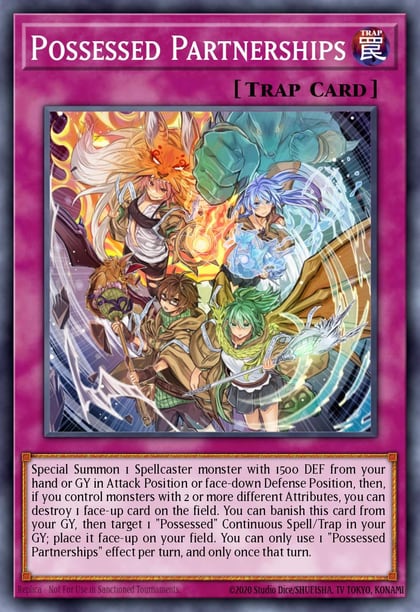 Possessed Partnerships, THE CHRONICLES DECK: Spirit Charmers (All-Foil Edition) CH02-EN038