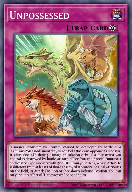 Unpossessed, THE CHRONICLES DECK: Spirit Charmers (All-Foil Edition) CH02-EN039