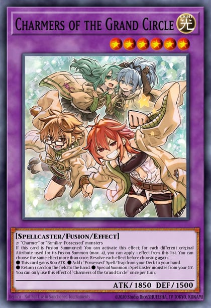Charmers of the Grand Circle (Starlight Rare), THE CHRONICLES DECK: Spirit Charmers (All-Foil Edition) CH02-EN041