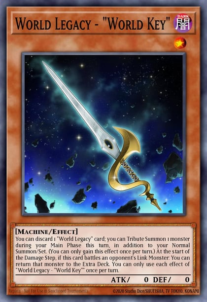 World Legacy - "World Key", Chaos Impact CHIM-EN021