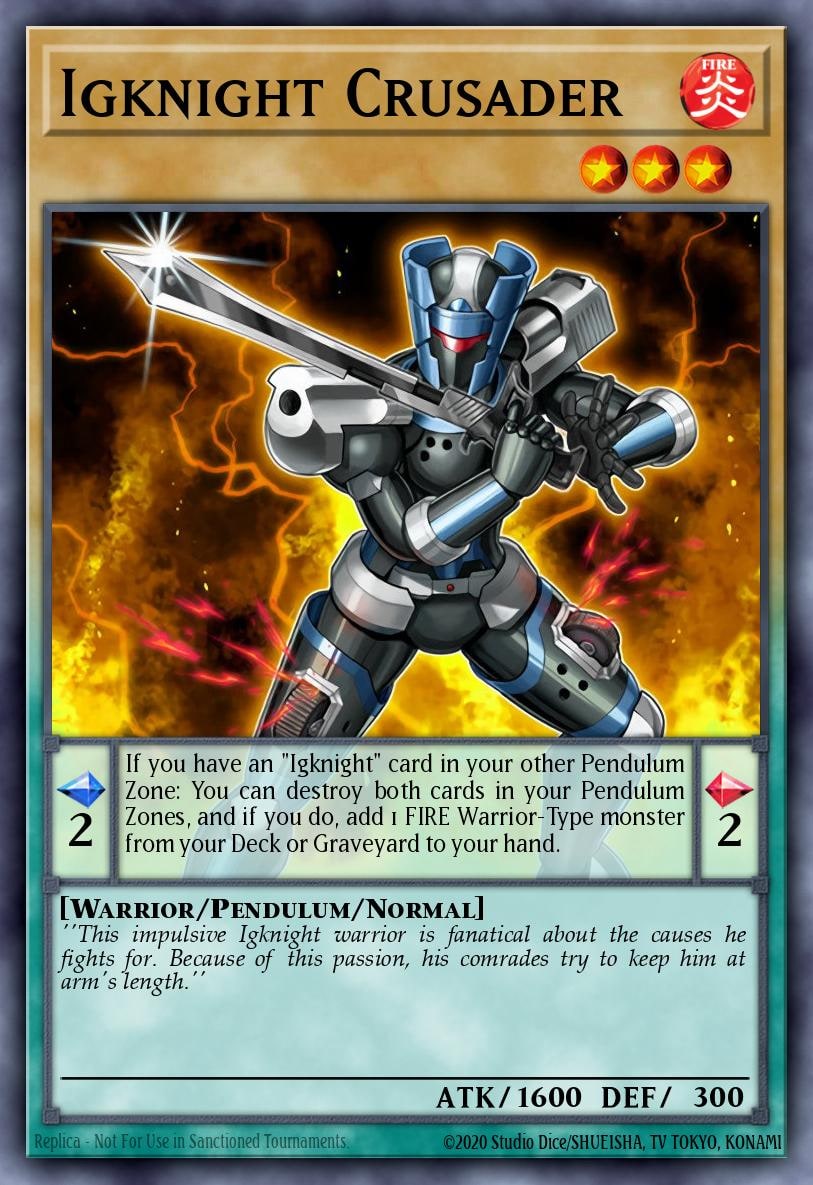Igknight Crusader, Clash of Rebellions CORE-EN027