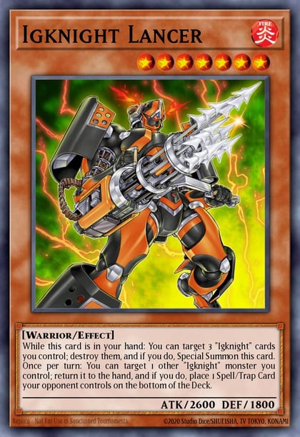 Igknight Lancer, Clash of Rebellions CORE-EN032