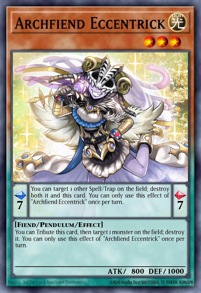 Archfiend Eccentrick, Clash of Rebellions CORE-EN042