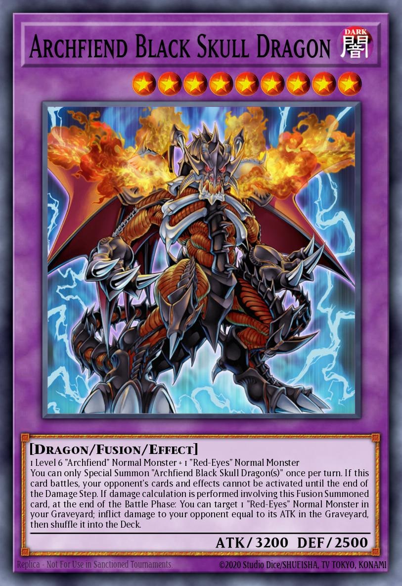 Archfiend Black Skull Dragon, Clash of Rebellions CORE-EN048
