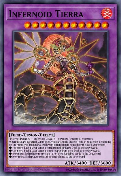 Infernoid Tierra (UTR), Clash of Rebellions CORE-EN049