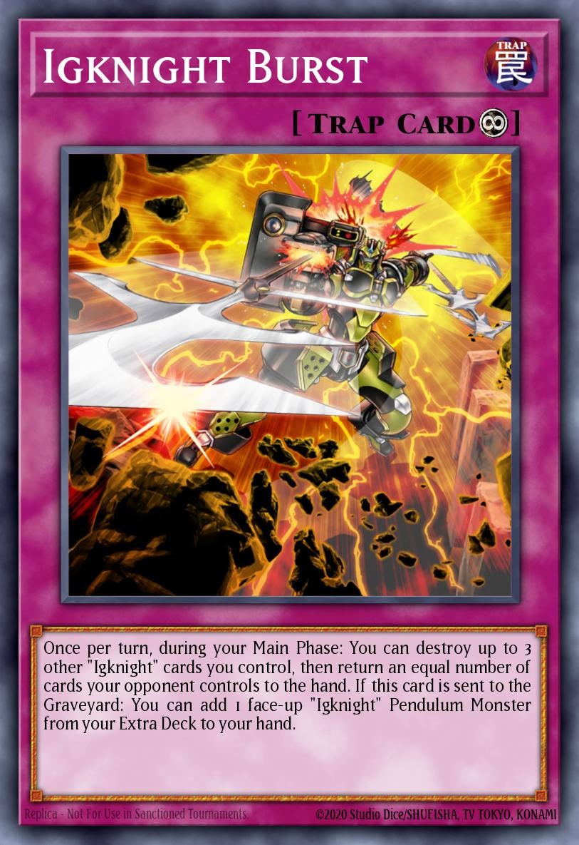 Igknight Burst, Clash of Rebellions CORE-EN073