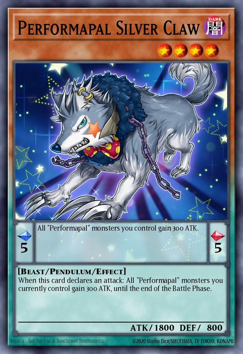 Performapal Silver Claw, Clash of Rebellions CORE-EN090