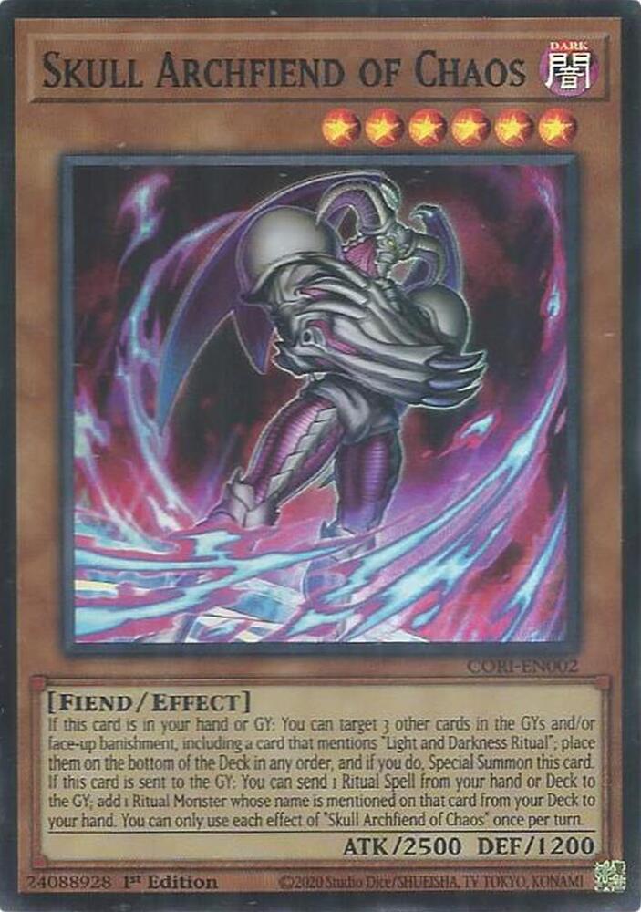 Skull Archfiend of Chaos, Chaos Origins CORI-EN002