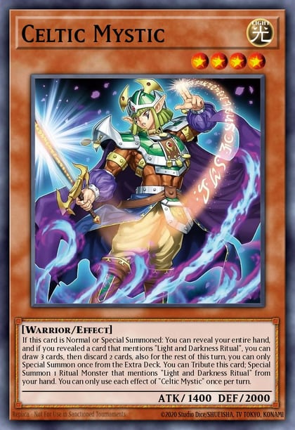 Celtic Mystic (Starlight Rare), Chaos Origins CORI-EN003